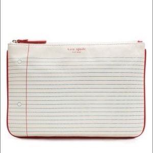 ISO Kate Spade Notebook Paper Pouch